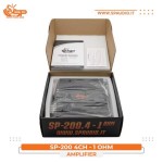 Sp Audio 200.4D 1ohm 4ch (800rms)